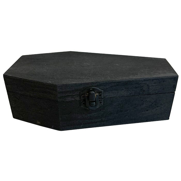Mini Wood Box for Coffin Ornament Accessories Shelly Tribbey 