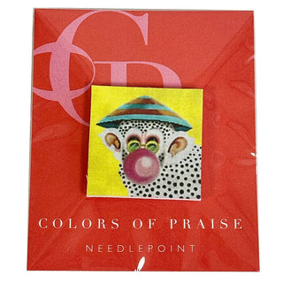 Monkey Blowing Bubble Needleminder Accessories Colors of Praise 
