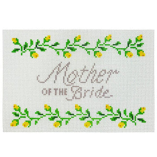Mother of the Bride Sign   Wedding Collection Painted Canvas Le Point Studio 
