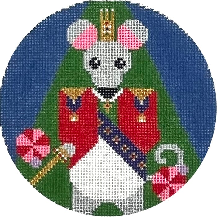 Mouse King   Nutcracker Collection Painted Canvas Wipstitch Needleworks 
