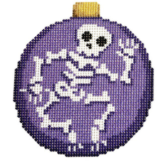 Mr. Bojangles Ball Ornament Printed Canvas Two Sisters Needlepoint 

