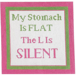 My Stomach... Painted Canvas Judy Tasch 
