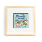 Nantucket Map on 18 with Stitch Guide Printed Canvas Needlepoint.Com 
