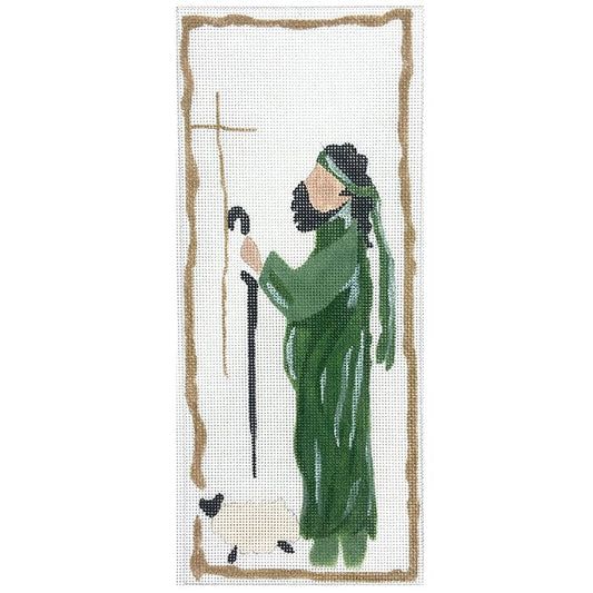 Nativity Joseph Painted Canvas Walker's Needlepoint 