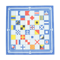 Nautical Chessboard Printed Canvas Needlepoint To Go 