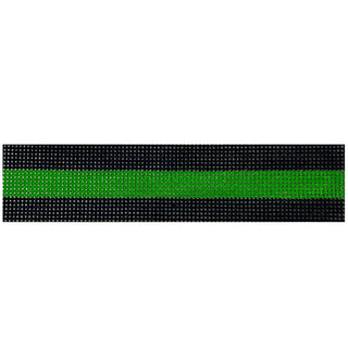 Navy / Green Key Fob Painted Canvas Vallerie Needlepoint Gallery 
