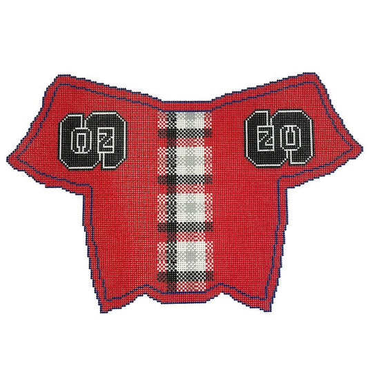 NC State Collegiate Putter Cover Painted Canvas Hedgehog Needlepoint 