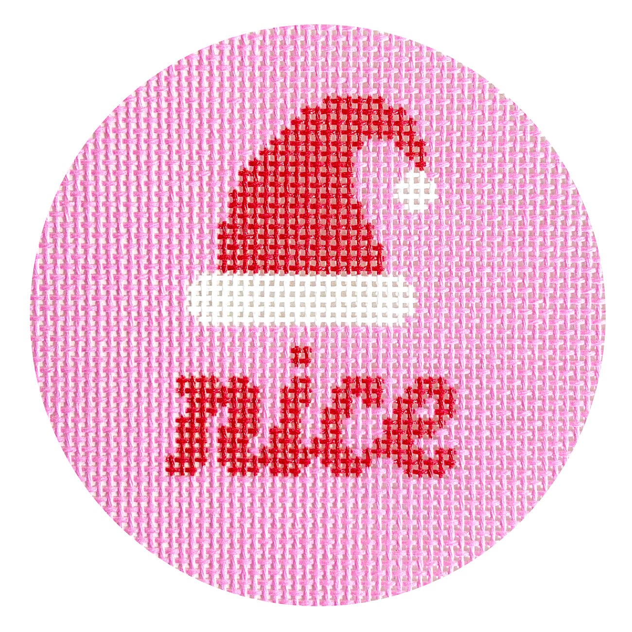 Nice Round on Pink Printed Canvas KCN Designers  - 1