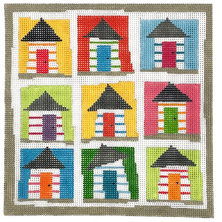 Nine Cabanas Painted Canvas Pippin 
