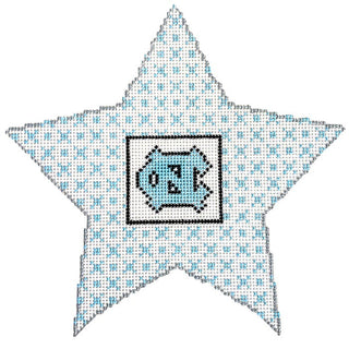 North Carolina Star Painted Canvas Chris Lewis Distributing 
