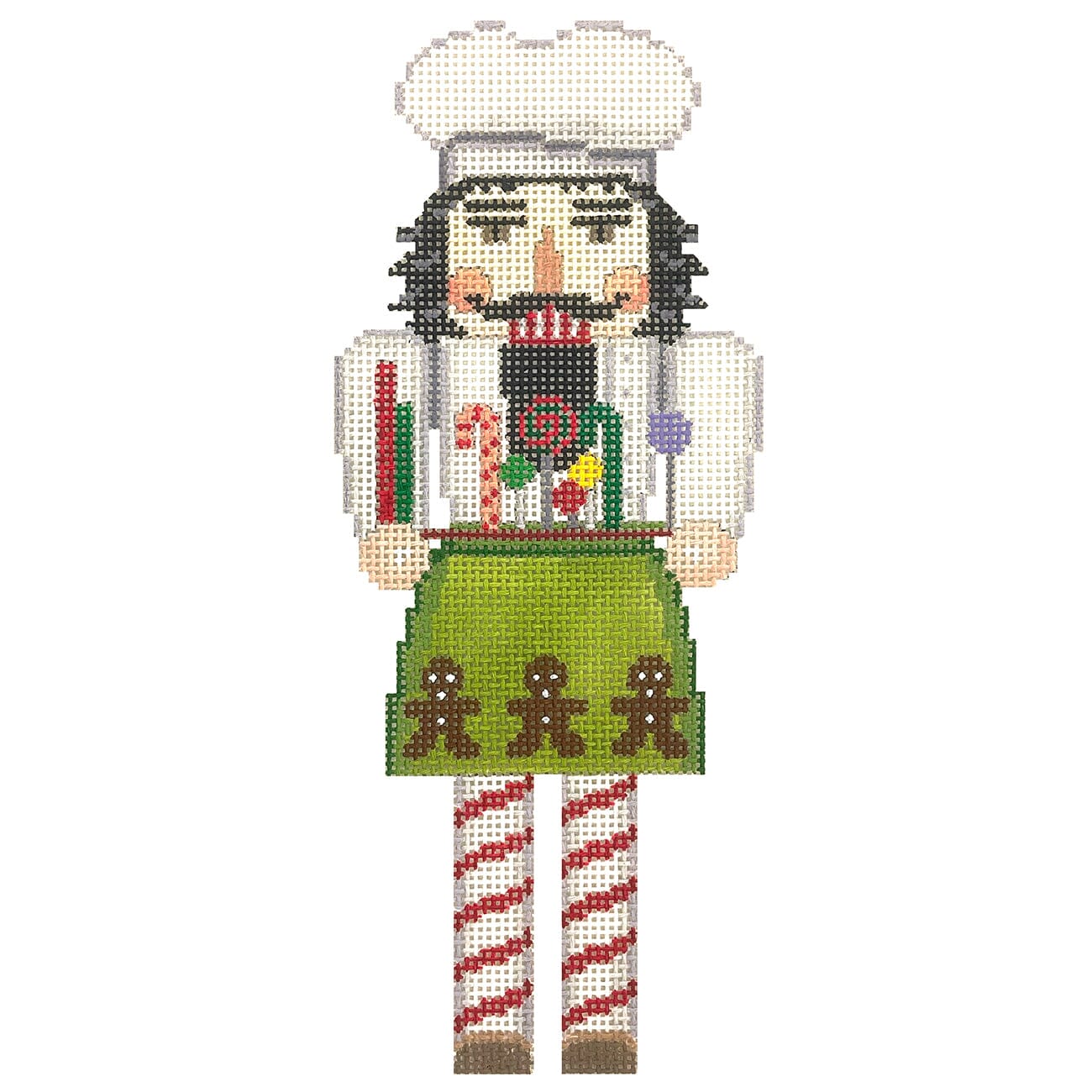 Nutcracker, Candy Chef Painted Canvas Susan Roberts Needlepoint Designs Inc.  - 1