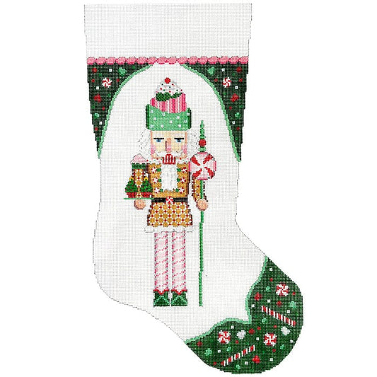 Nutcracker, Cupcake, Stocking Painted Canvas Susan Roberts Needlepoint Designs Inc. 