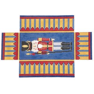 Nutcracker Guard, Brick Cover #13 Painted Canvas Susan Roberts Needlepoint Designs Inc. 
