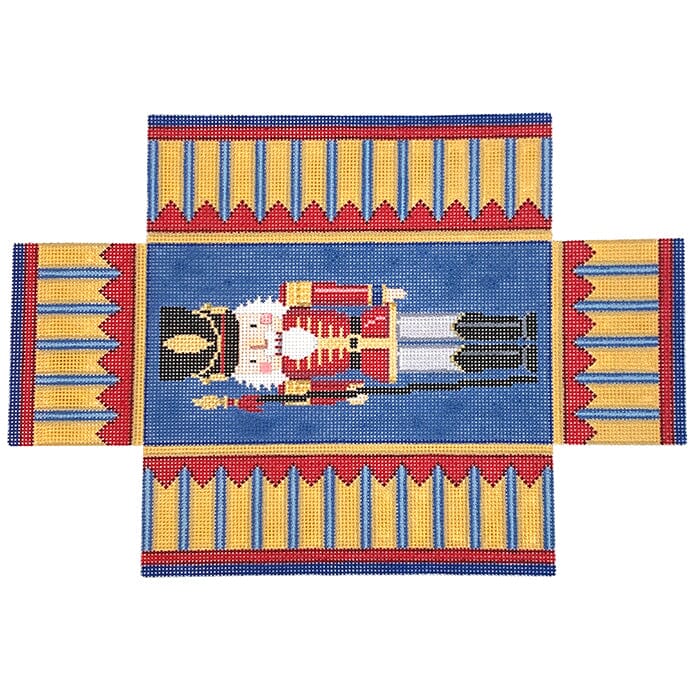 Nutcracker Guard, Brick Cover #13 Painted Canvas Susan Roberts Needlepoint Designs Inc.  - 1