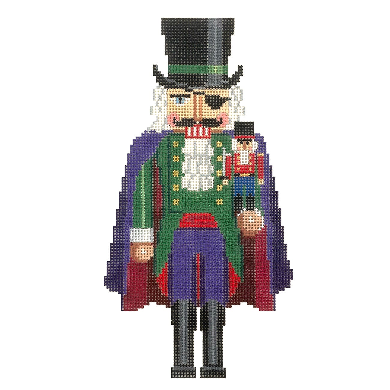 Nutcracker, Herr Drosselmeir Painted Canvas Susan Roberts Needlepoint Designs Inc.  - 1