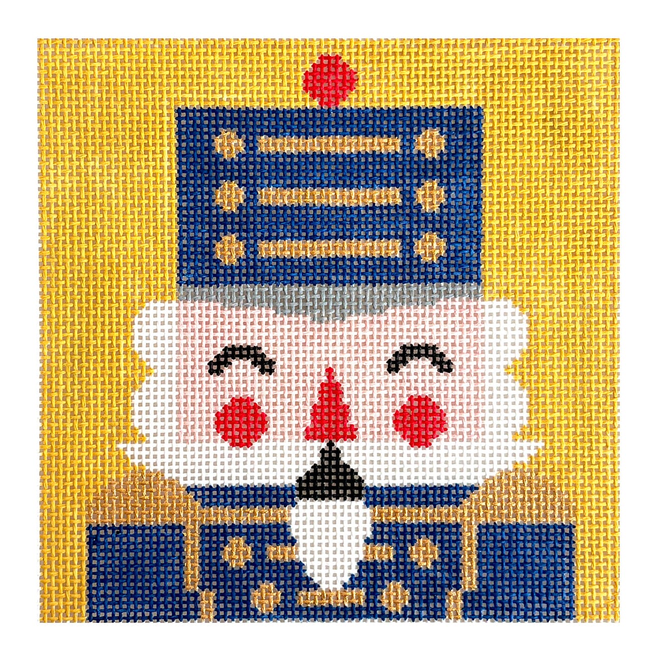 Nutcracker Horatio Square Painted Canvas Love MHB Studio  - 1
