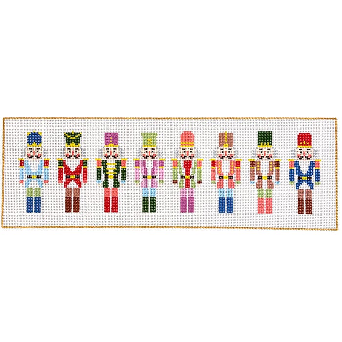 Nutcracker Octet Painted Canvas Coco Frank Studio 