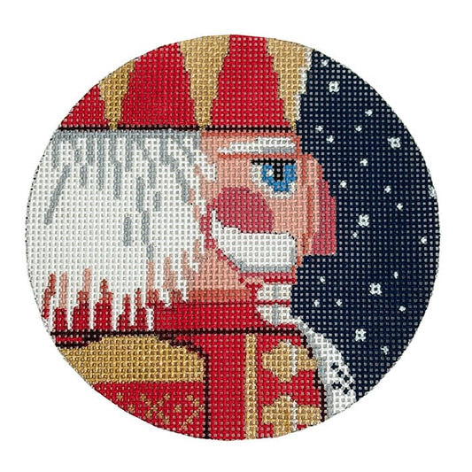 Nutcracker Profile AP Painted Canvas Alice Peterson Company 