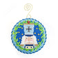 Nutcracker Round Canvas - Otto with Stitch Guide Printed Canvas Needlepoint To Go 