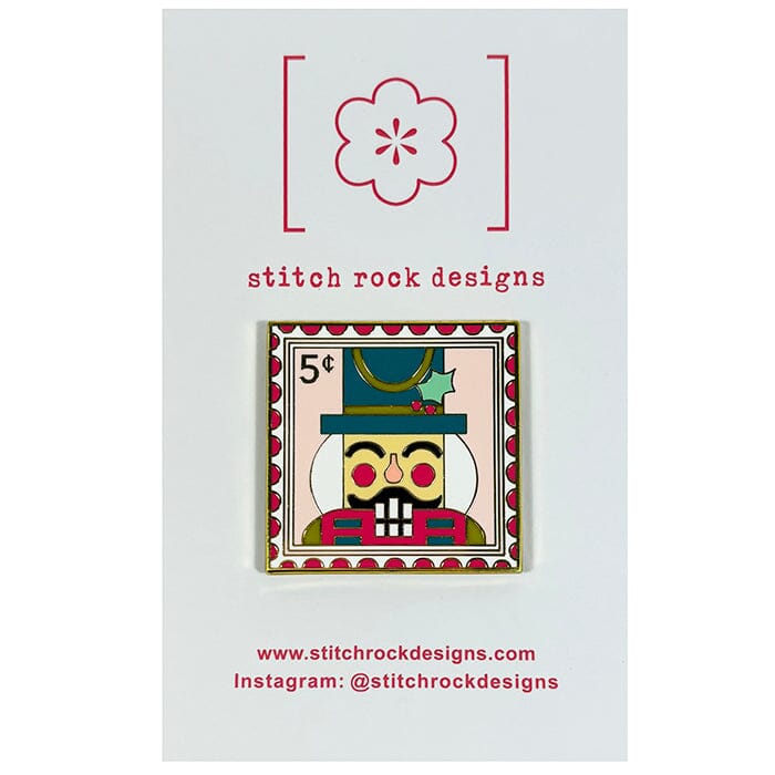 Nutcracker Stamp Needleminder Accessories Stitch Rock Designs 