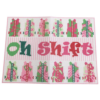 Oh Shift Printed Canvas Two Sisters Needlepoint 
