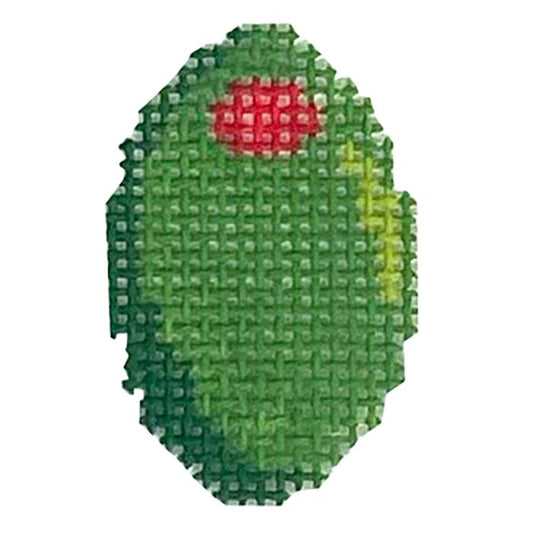 Olive Mini Painted Canvas MF Needlepoint 