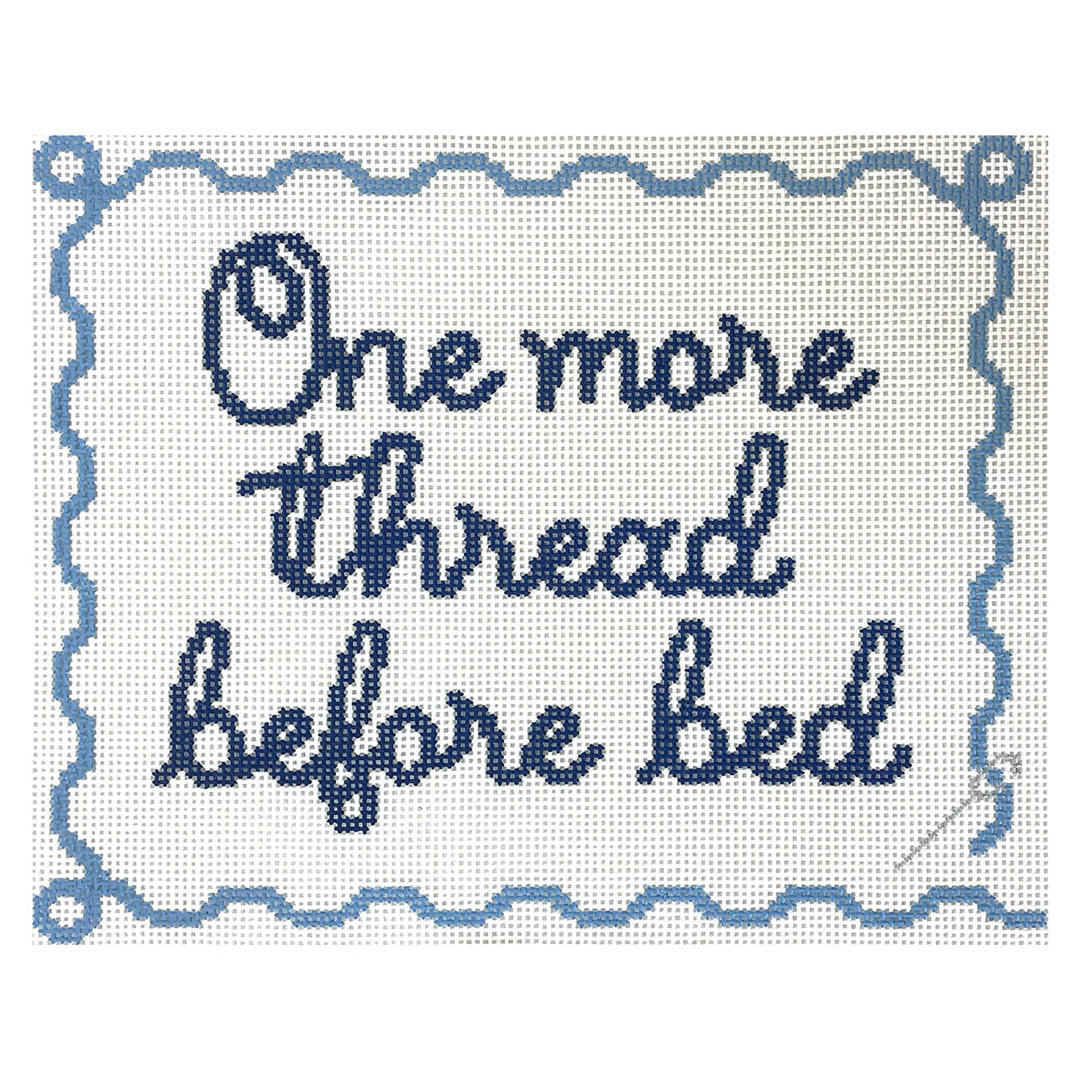 One More Thread Painted Canvas Love MHB Studio  - 1