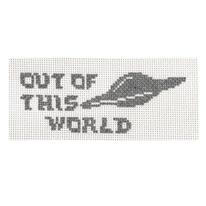 Out of this World Painted Canvas Alice & Blue  - 1