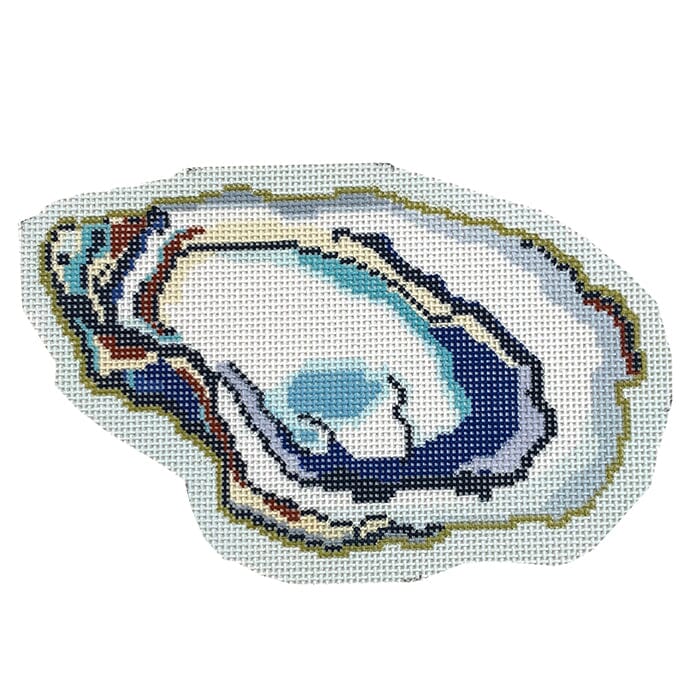 Oyster Painted Canvas KCN Designers  - 1