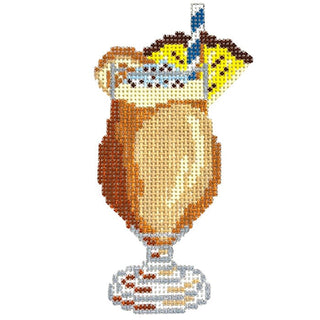 Painkiller Cocktail Painted Canvas Morgan Julia Designs 
