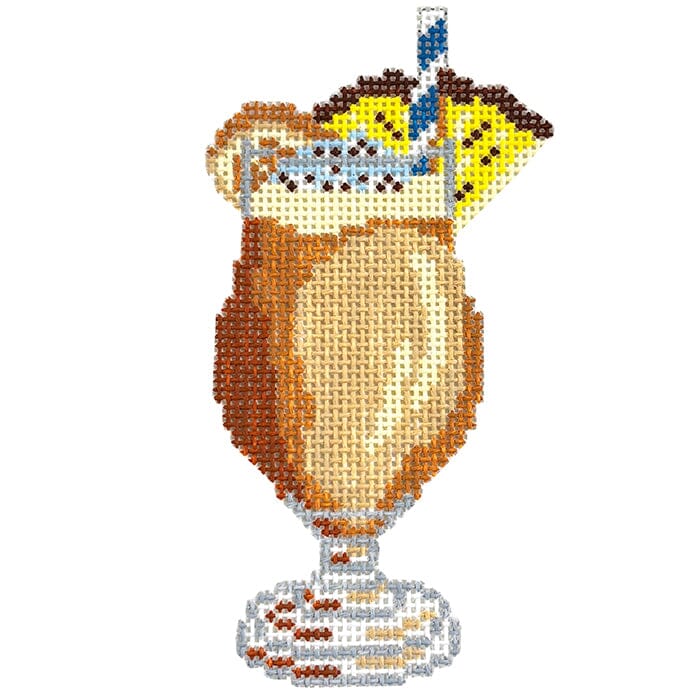 Painkiller Cocktail Painted Canvas Morgan Julia Designs 

