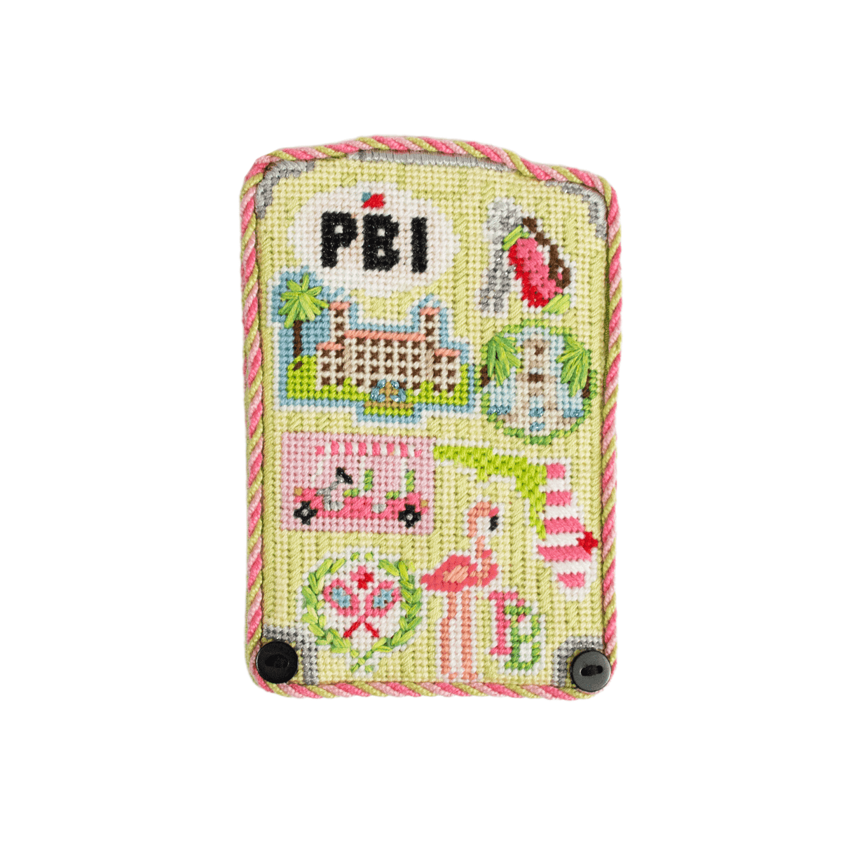 Palm Beach Globe Trotter Needlepoint To Go  - 2