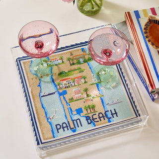 Palm Beach Map on 18 Kit Kit Needlepoint To Go 
