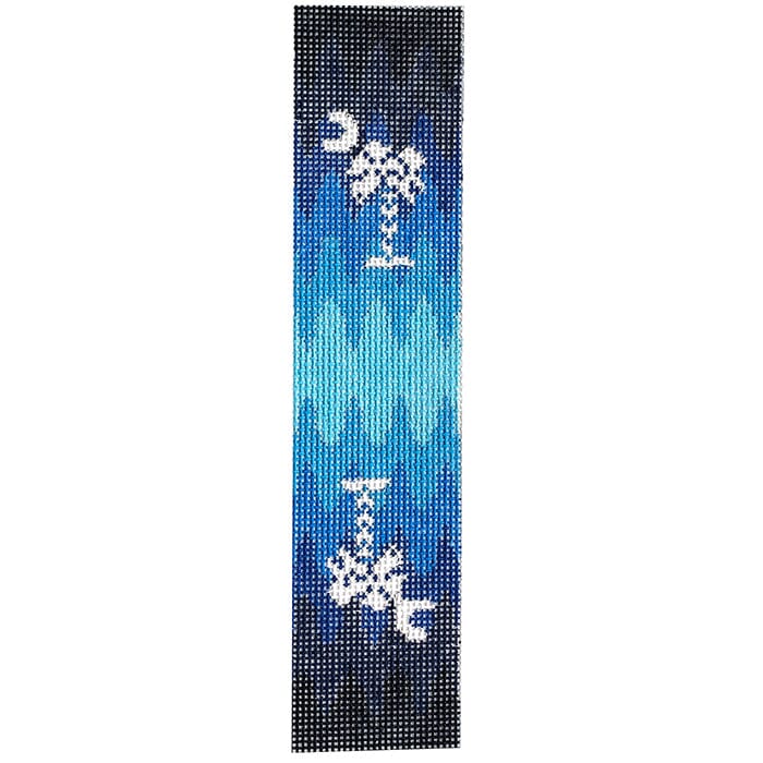 Palmetto Key FOB Painted Canvas NPJ Designs 
