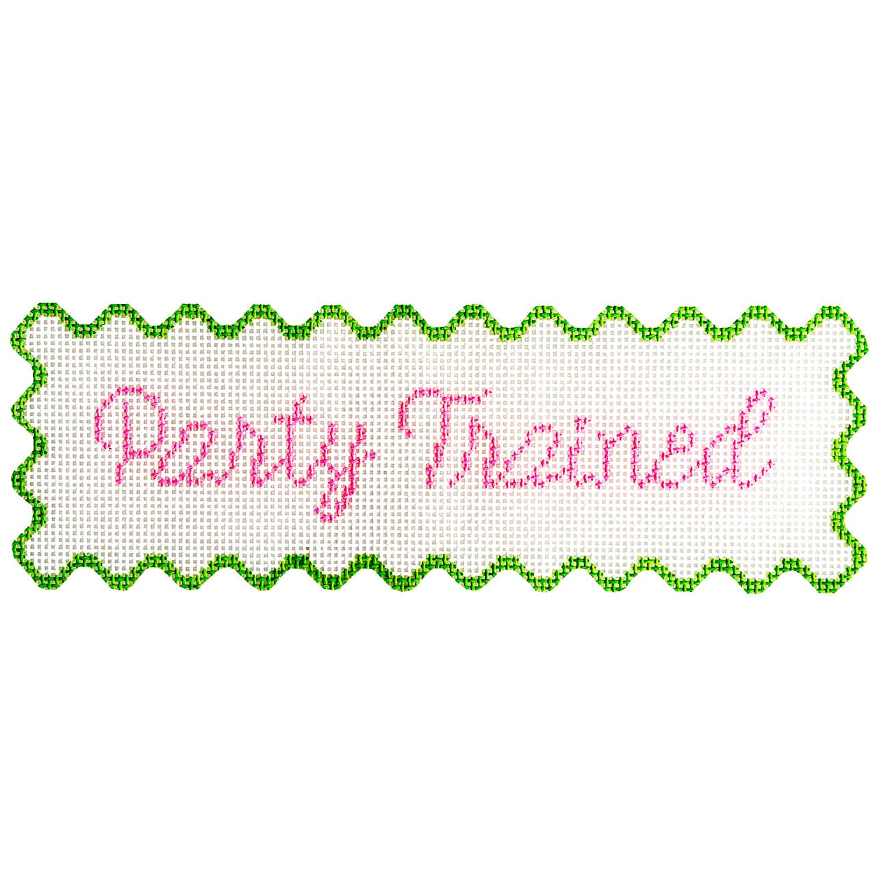 Party Trained Painted Canvas Poppy J Stitches  - 1