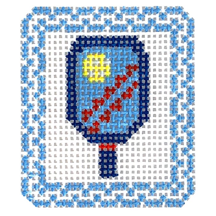 Patch   Pickleball Painted Canvas Little Stitches Needleworks 
