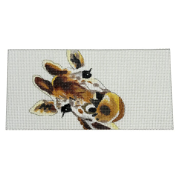 Peeking Giraffe Insert Painted Canvas Colors of Praise  - 1