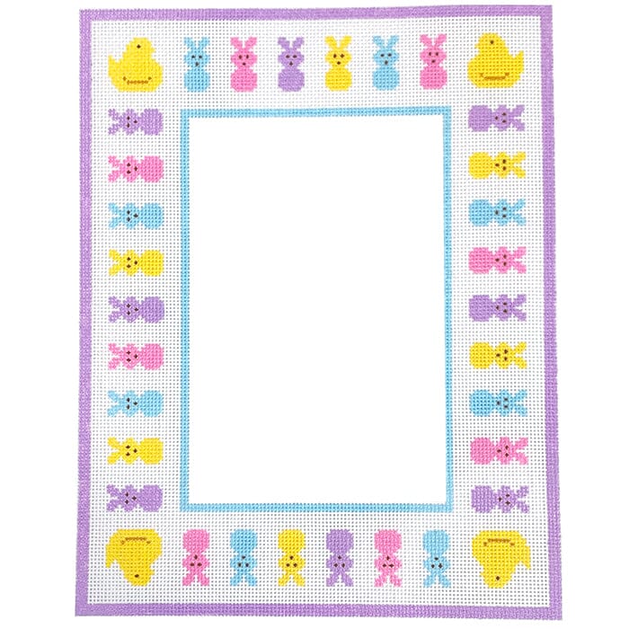 Peeps Frame Needlepoint.Com 