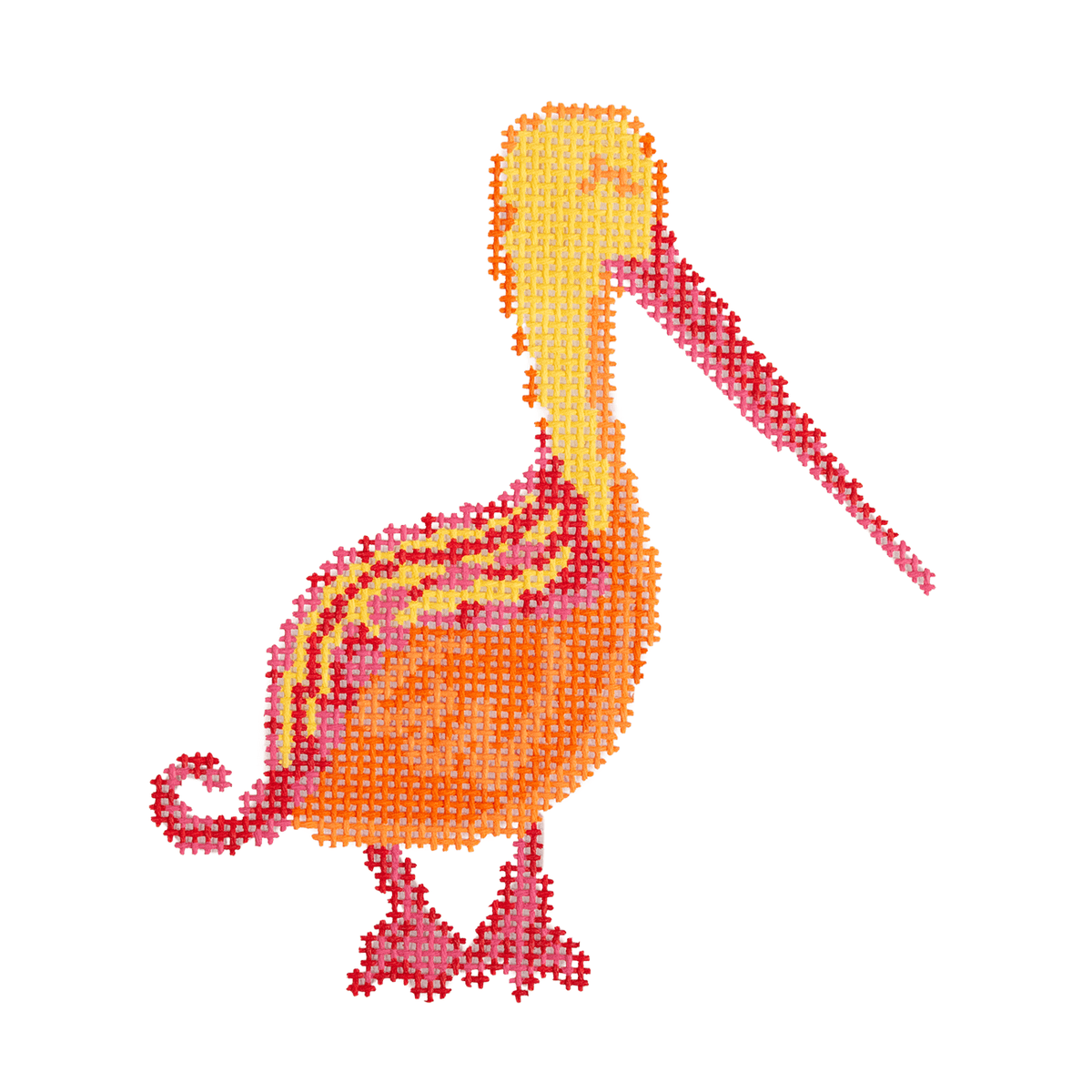 Pelican Painted Canvas Arden Gray Co.  - 1