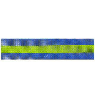 Periwinkle / Lime Key Fob Painted Canvas Vallerie Needlepoint Gallery 
