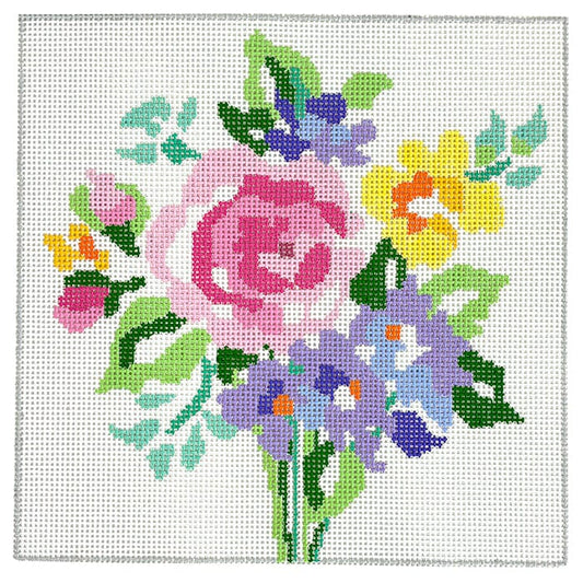 Petit Bunch #13 Painted Canvas Jean Smith 