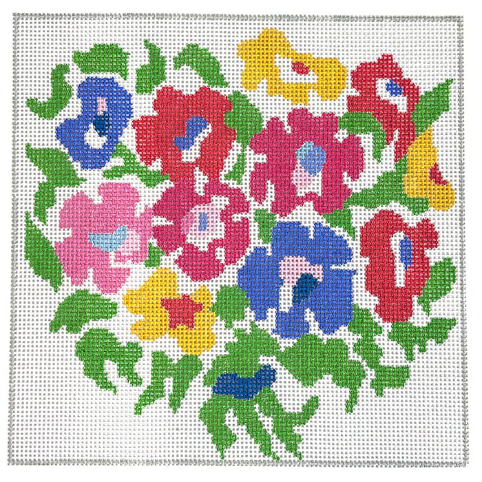 Petit Bunch #6 Painted Canvas Jean Smith  - 1