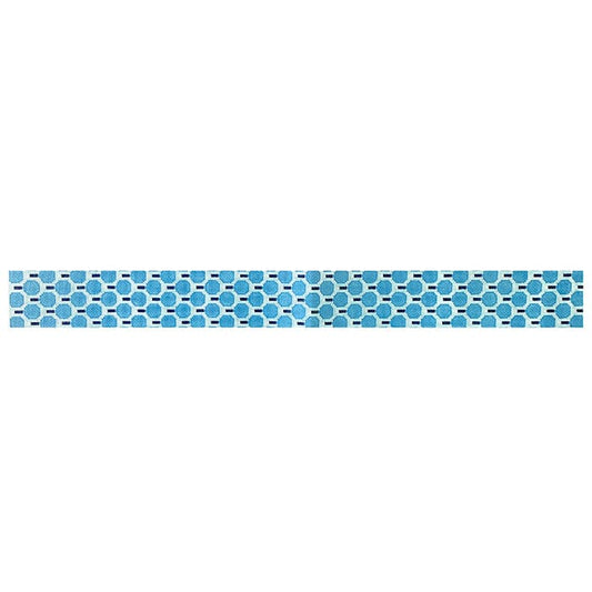 Pickleball Strap - Blue Painted Canvas Atlantic Blue Canvas 