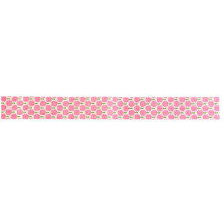 Pickleball Strap   Pink Painted Canvas Atlantic Blue Canvas 
