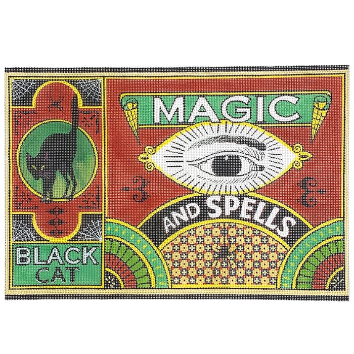 Pillow: Nostalgic Magic Painted Canvas Painted Pony Designs 
