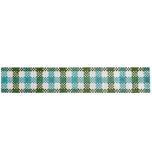 Pimlico Fern Key Fob Painted Canvas Wipstitch Needleworks 