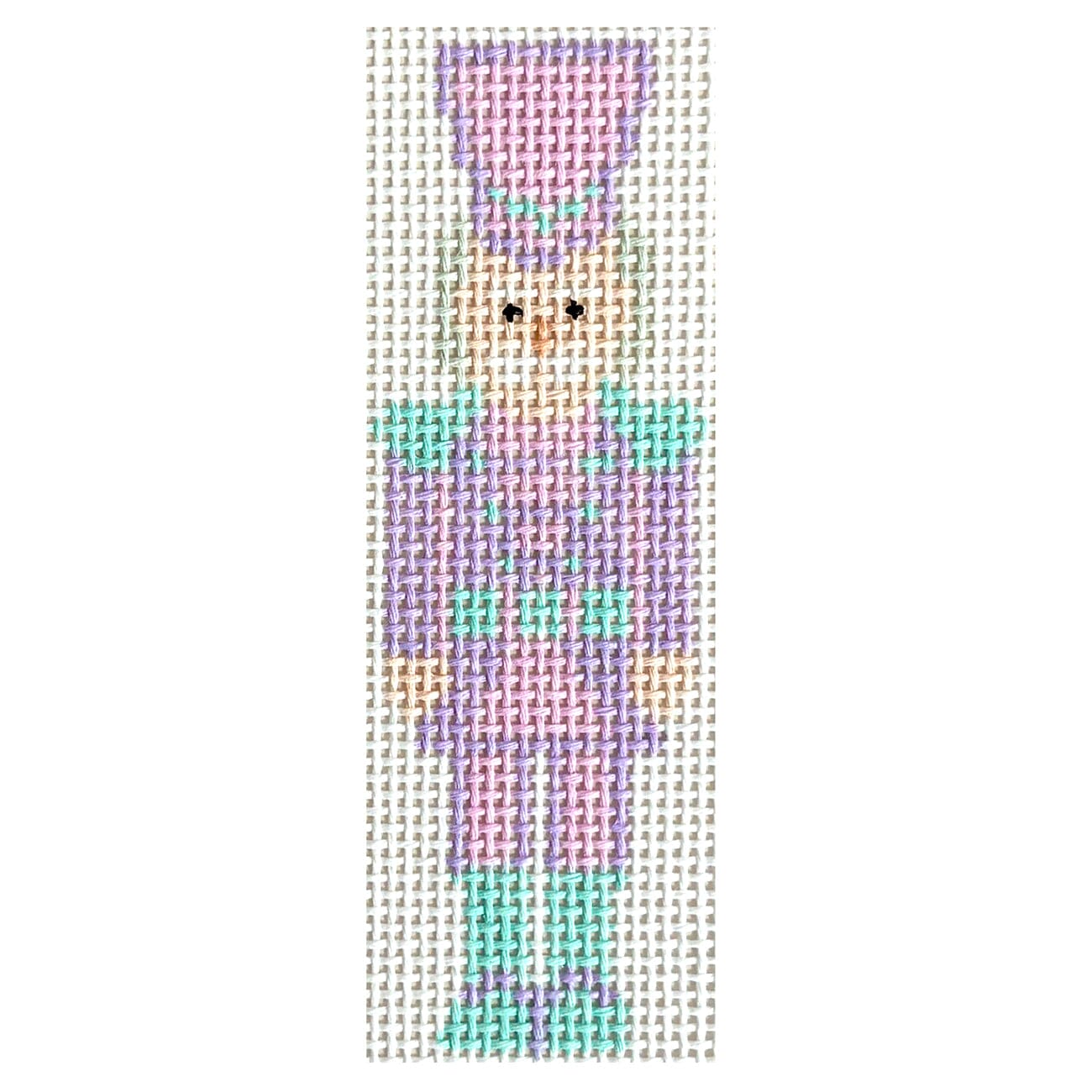 Pink and Purple Nutcracker Painted Canvas Walker's Needlepoint  - 1