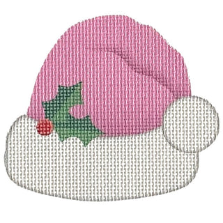 Pink Santa Hat Printed Canvas Pepperberry Designs 
