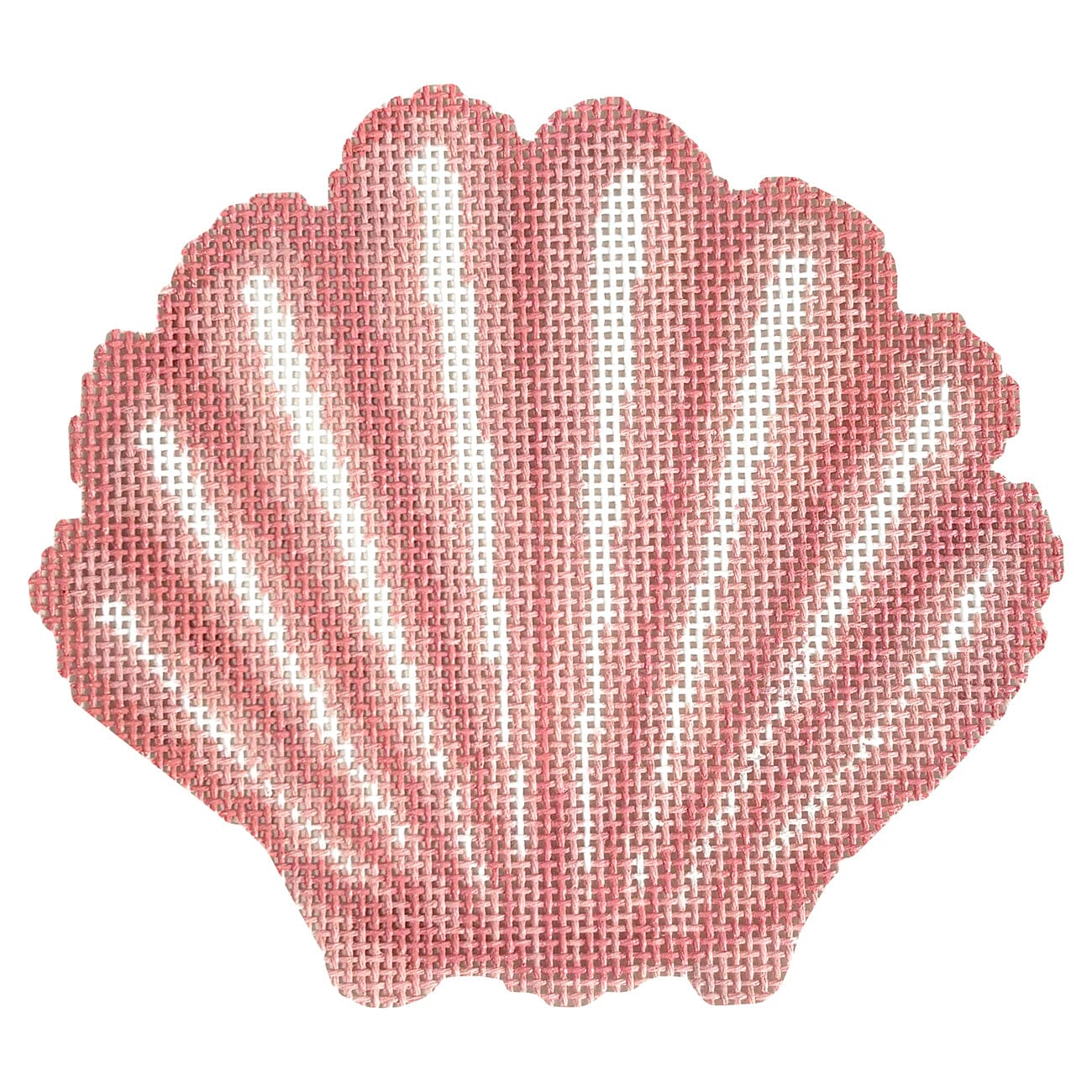 Pink Shell Painted Canvas Atlantic Blue Canvas 
