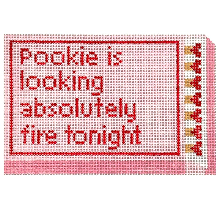 Pookie Matchbox Painted Canvas Rachel Barri Designs 